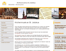 Tablet Screenshot of jodokus.de